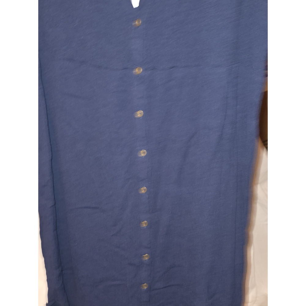 knox rose dress xl. Midi‎ Button Up Dress . Navy Blue. Cottagecore Lagonlook,...